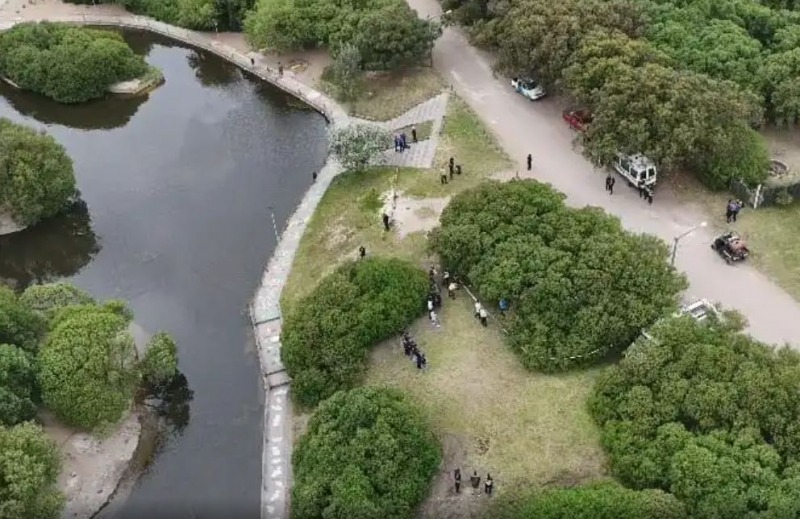 Necochea: hallaron el cuerpo de Dbora en el Lago de los Cisnes